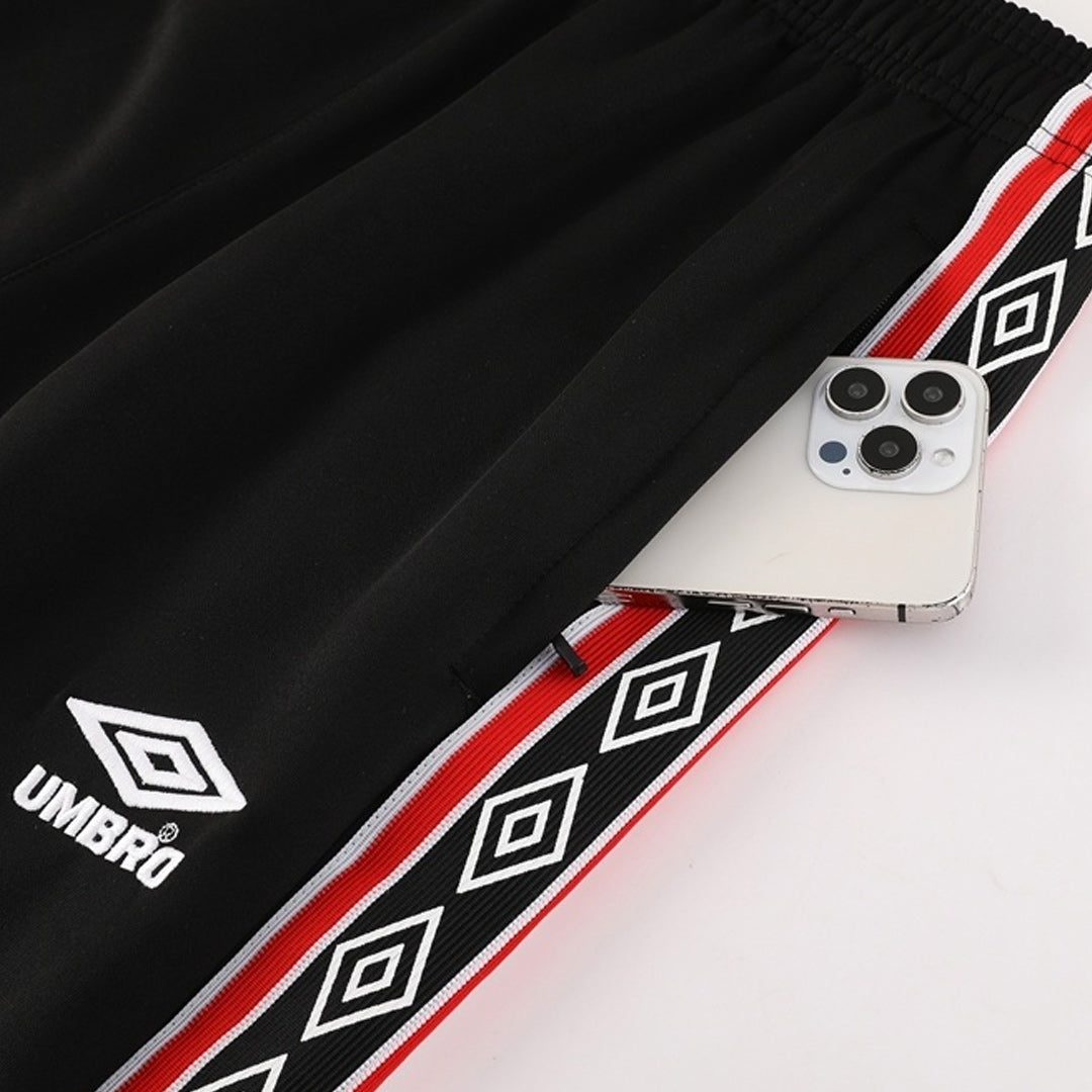 Manchester United Träningsset (Jacka+Byxor) 2025/26 Red&Black