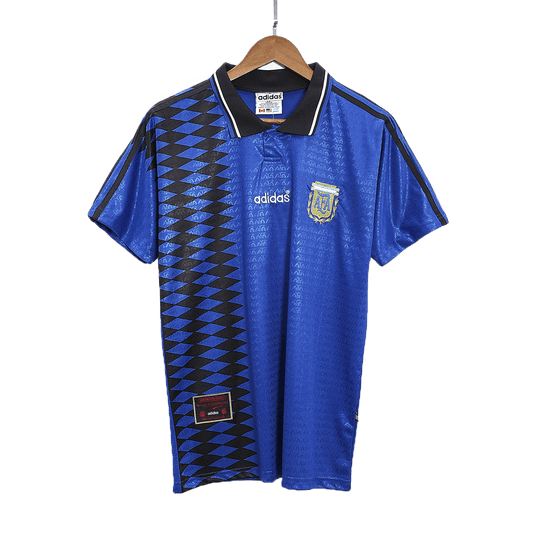 Argentina Borta Fotbollströjor 1994 Retro