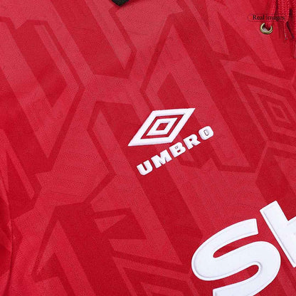 Retro Manchester United Hemma Fotbollströja 1992/94