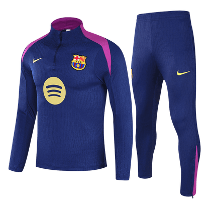 Barcelona Tröja & Träningsset(Jacka+Byxor) 2025/26 Mörkblå Barn