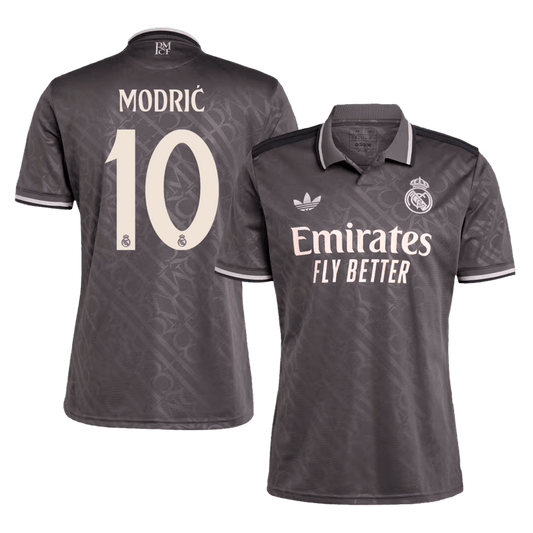Real Madrid Tredjeställ Fotbollströja MODRIĆ #10 2024/25 Premium