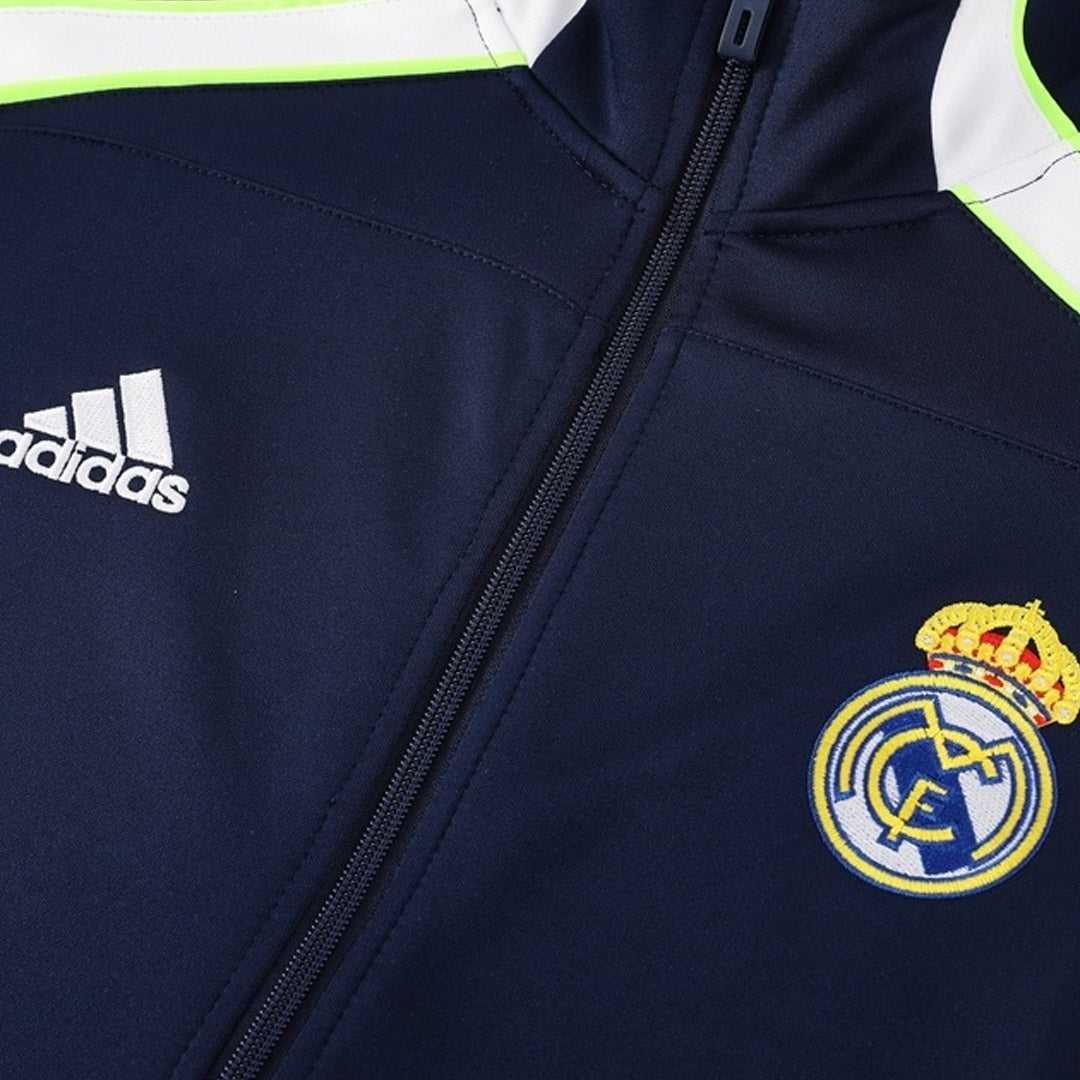 Real Madrid Träningsjacka 2025/26 Mörkblå