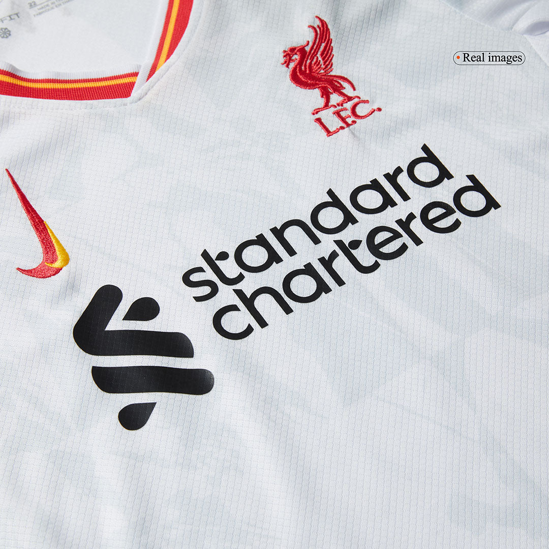 Liverpool Tredjeställ Fotbollströja 2024/25 Fotbollssats Barn
