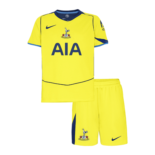 Tottenham Hotspur Tröja 2025/26 ställ Gul Barn