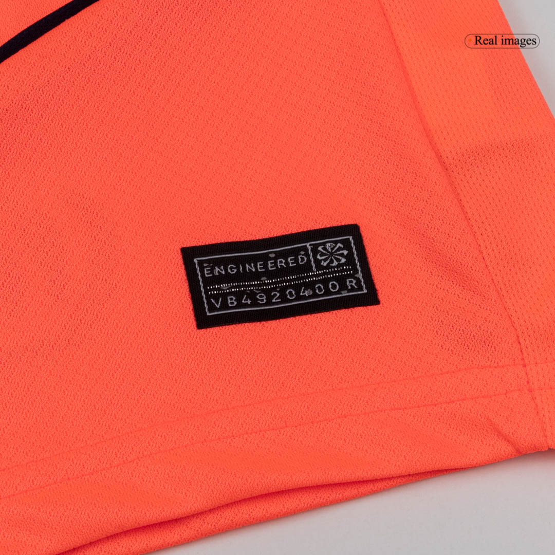 Barcelona Tröja 2025/26 Tredjeställ Orange Barn-7