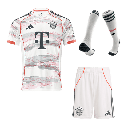 Bayern Munich Tröja Bortaställ 2025/26 Vit