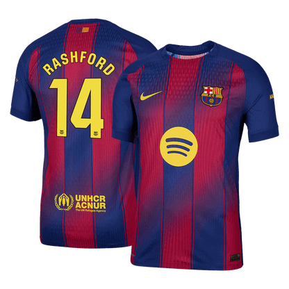 RASHFORD #14 Barcelona Tröja 2025/26 Hemma Autentisk