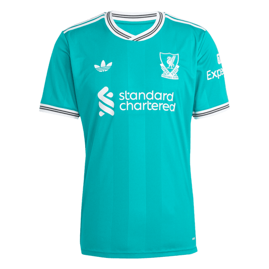 Liverpool Tröja 2025/26 Tredje Grön
