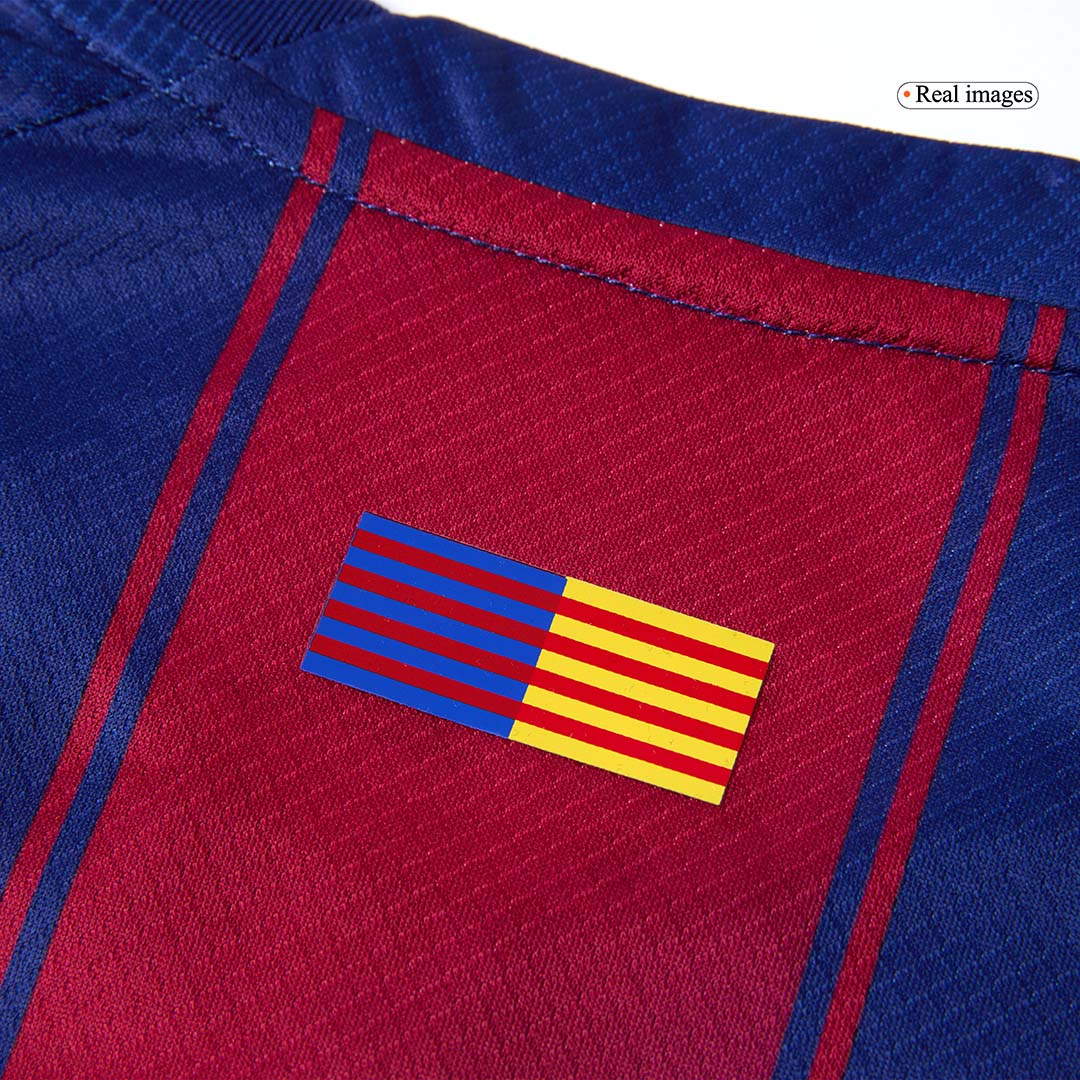 Barcelona Tröja 2025/26 Hemmaställ Röd/Blå Barn