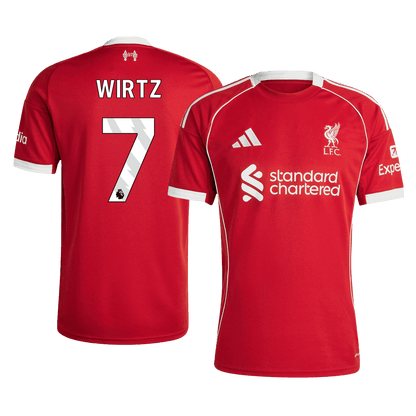 WIRTZ #7 Liverpool Tröja 2025/26 Hemma