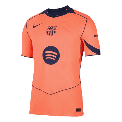 Barcelona Tröja RASHFORD #14 2025/26 Tredje Autentisk Orange - UCL