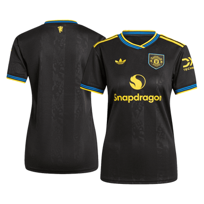 Manchester United Tröja 2025/26 Tredje Svart Dam