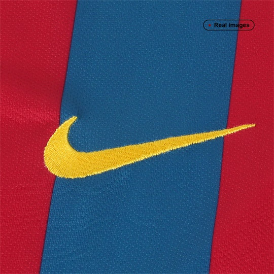 Retro Barcelona Hemma Fotbollströja 2005/06 långärmad