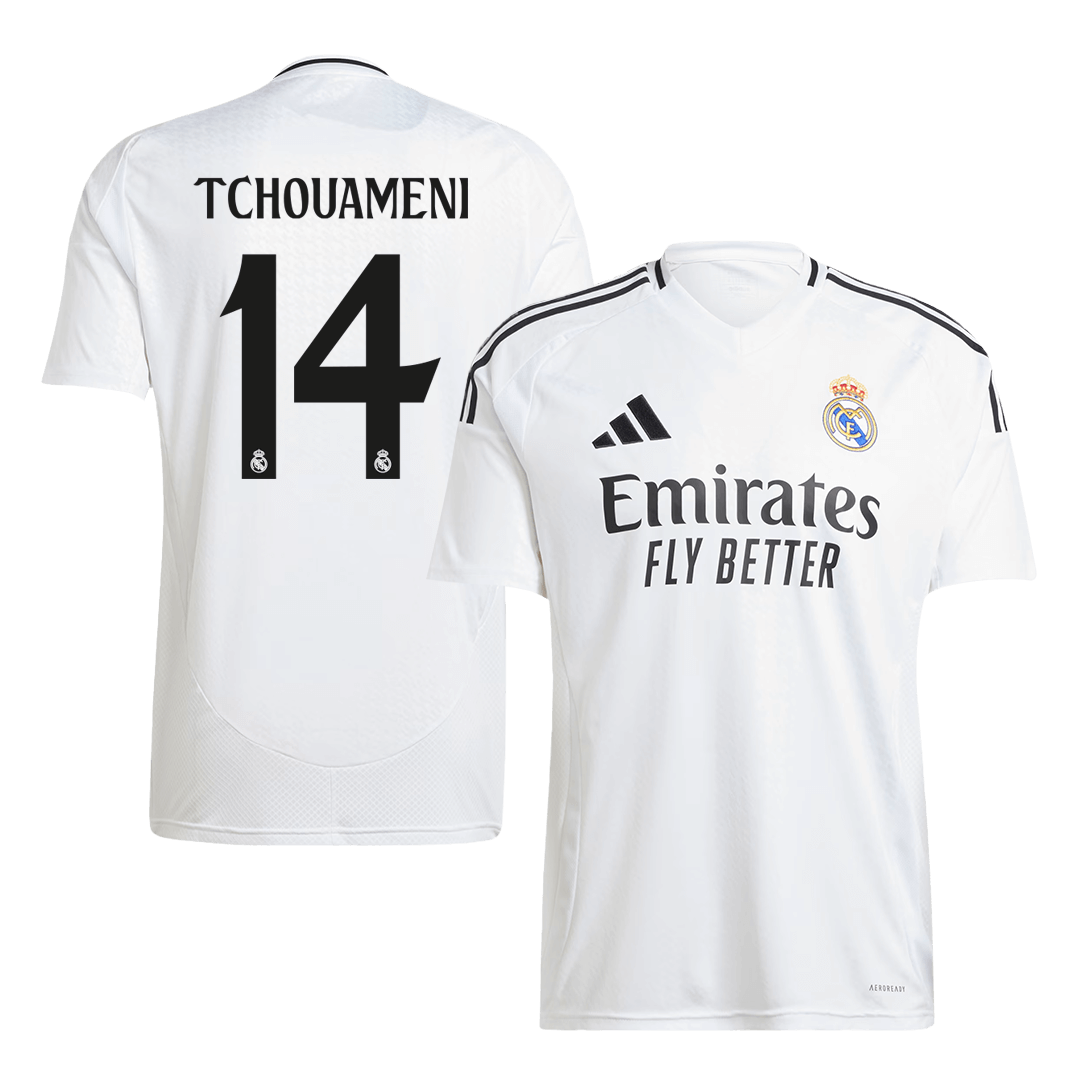 Real Madrid Hemma Fotbollströja TCHOUAMENI #14 2024/25