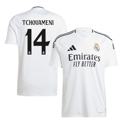 Real Madrid Hemma Fotbollströja TCHOUAMENI #14 2024/25
