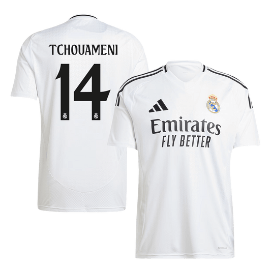 Real Madrid Hemma Fotbollströja TCHOUAMENI #14 2024/25