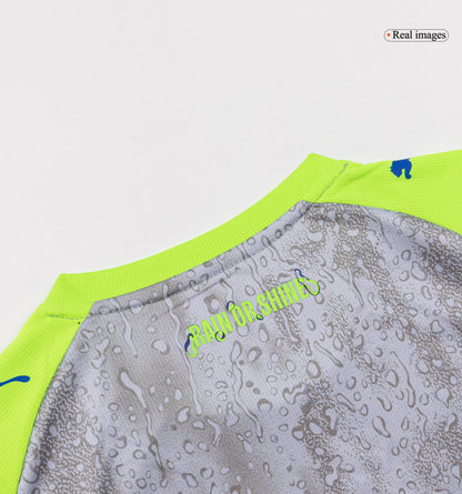 Manchester City Tröja 2025/26 Tredjeställ Grå Barn-5