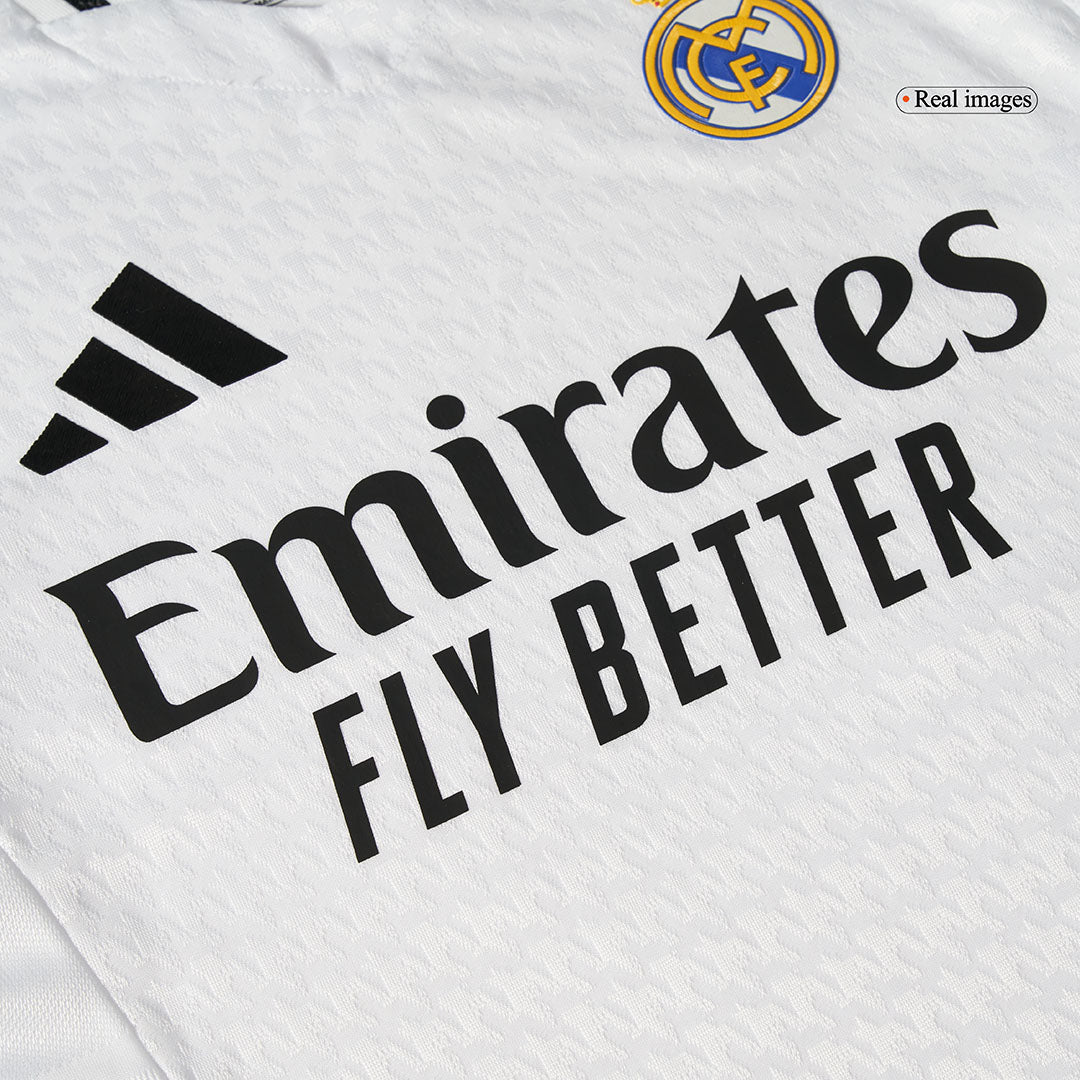 Real Madrid Hemma Fotbollströja TCHOUAMENI #14 2024/25 Autentisk