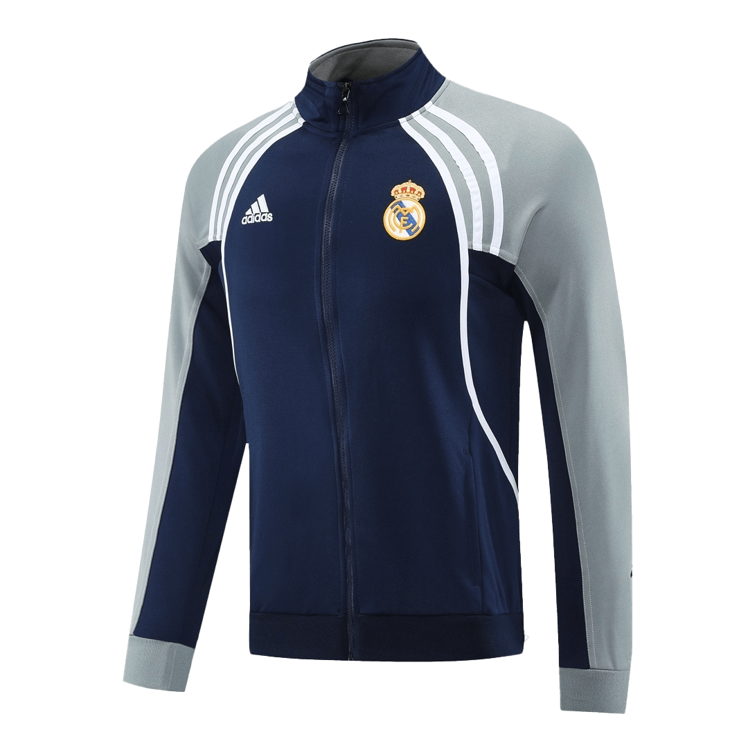 Real Madrid Träningsjacka 2025/26 Mörkblå