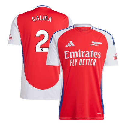 Arsenal Hemma Fotbollströja SALIBA #2 2024/25