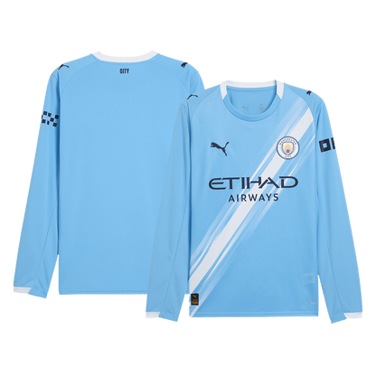 Manchester City Tröja Hemma 2025/26 Långärmad