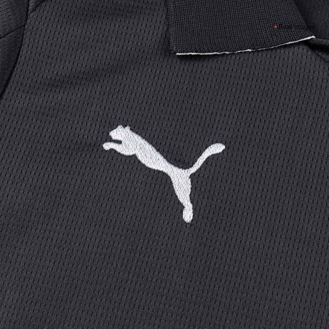 Manchester City Tröja 2025/26 Bortaställ Svart Barn-7