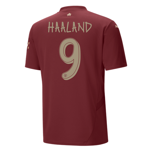 Manchester City Tredjeställ Fotbollströja HAALAND #9 2024/25 - UCL