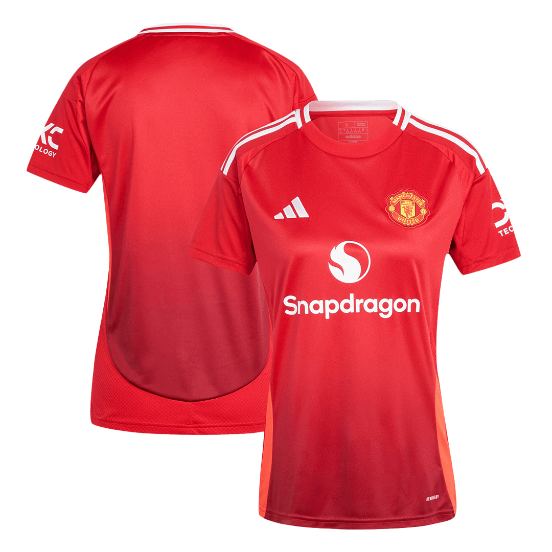 Manchester United Hemma Fotbollströja 2024/25 Dam