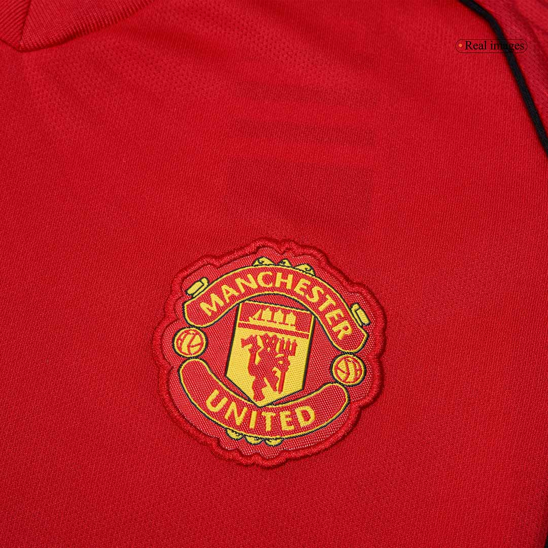 Manchester United Tröja 2025/26 Hemmaställ Röd Barn