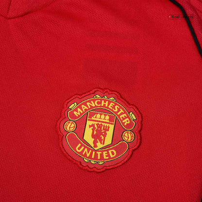 Manchester United Tröja 2025/26 Hemmaställ Röd Barn