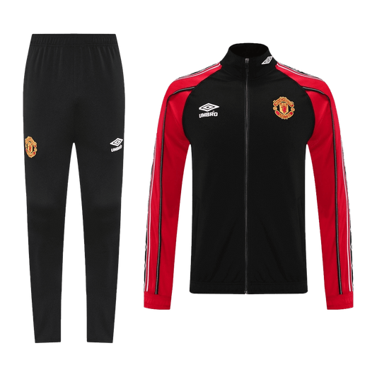 Manchester United Träningsset (Jacka+Byxor) 2025/26 Röd & Svart