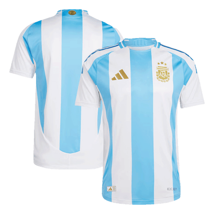 Argentina Hemma Fotbollströjor 2024 Autentisk
