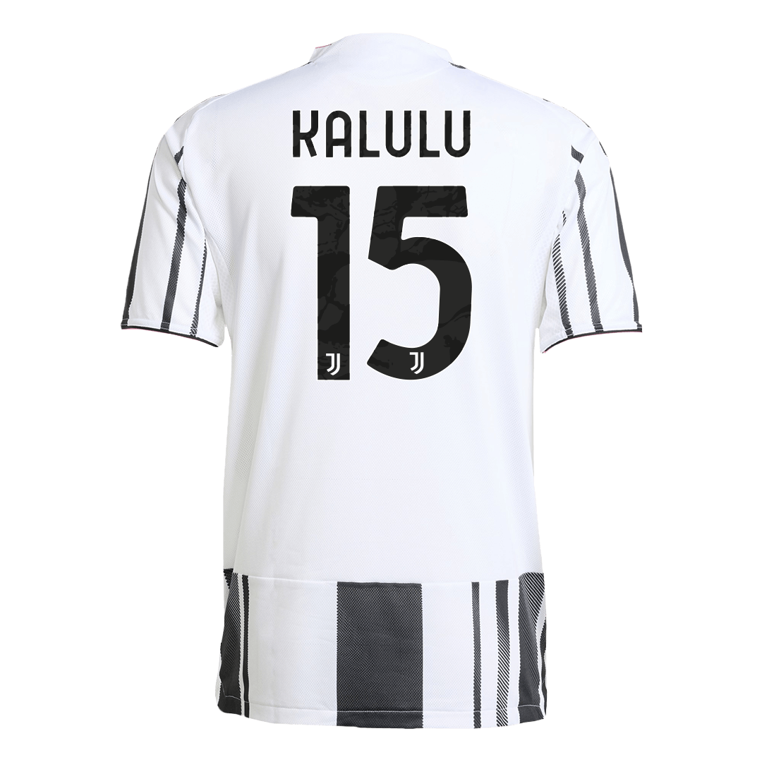 Juventus Tröja KALULU #15 2025/26 Hemma Autentisk Svart & Vitt