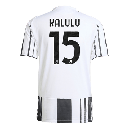 Juventus Tröja KALULU #15 2025/26 Hemma Autentisk Svart & Vitt