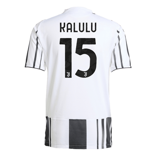 Juventus Tröja KALULU #15 2025/26 Hemma Autentisk Svart & Vitt
