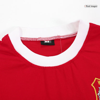 Retro Manchester United Fotbollströja 1963 långärmad Final