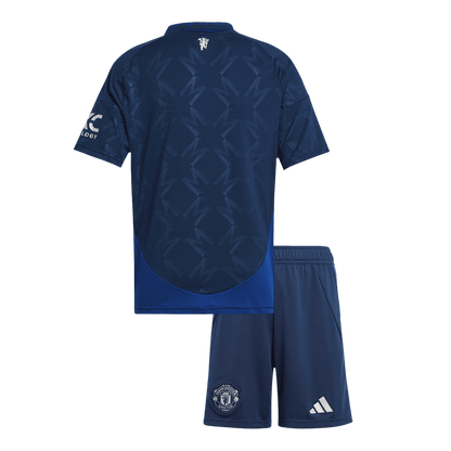 Manchester United Borta Fotbollströja 2024/25 Fotbollssats Barn