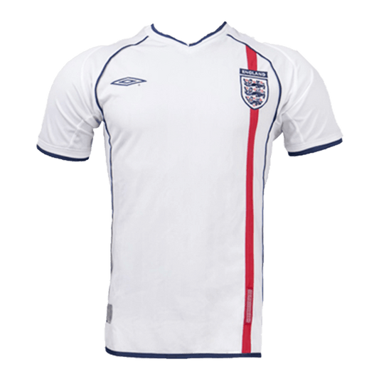 England Hemma Fotbollströjor 2002 Retro