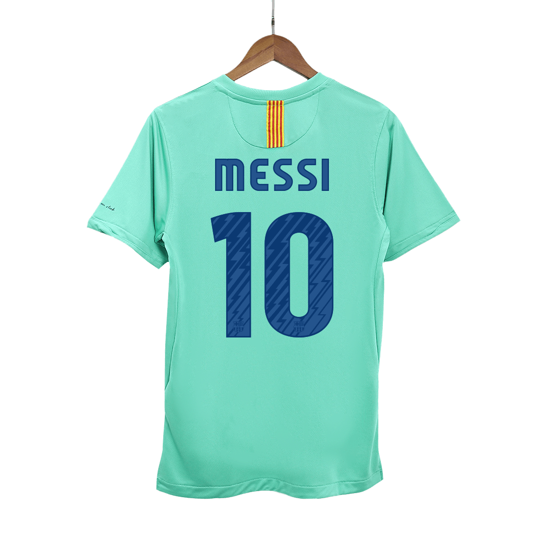 Retro Barcelona Borta Fotbollströja MESSI #10 2010/11