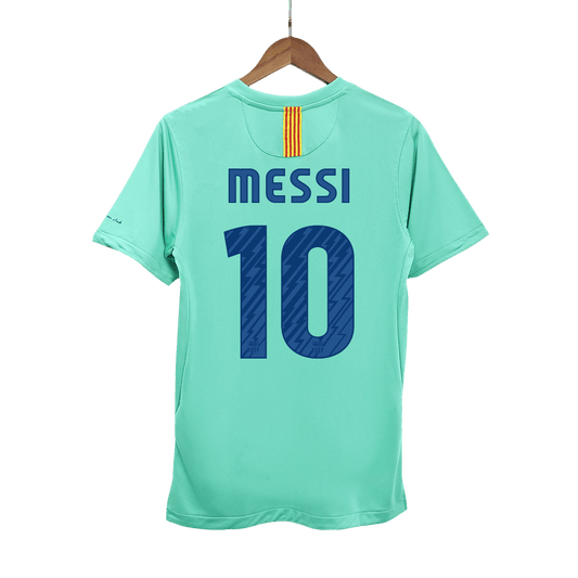 Retro Barcelona Borta Fotbollströja MESSI #10 2010/11