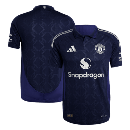 Manchester United Borta Fotbollströja 2024/25 Autentisk