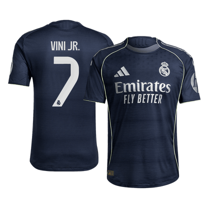 VINI JR. #7 Real Madrid Tröja 2025/26 Borta Autentisk