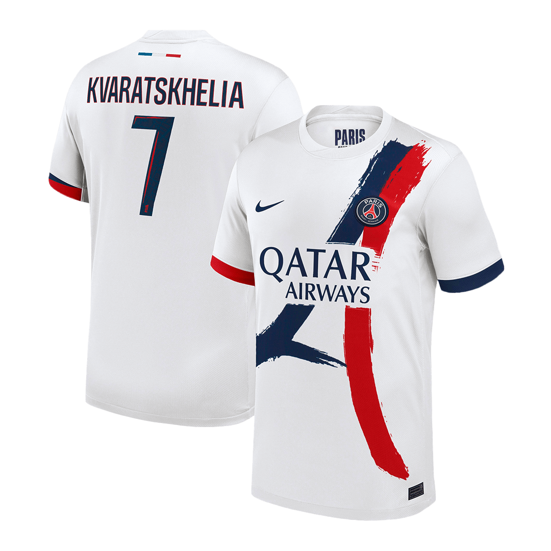 PSG Borta Fotbollströja KVARATSKHELIA #7 2024/25 Premium