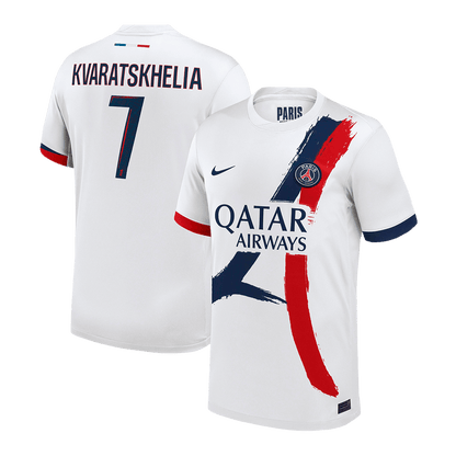 PSG Borta Fotbollströja KVARATSKHELIA #7 2024/25 Premium