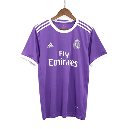 Retro Real Madrid Borta Fotbollströja BENZEMA #9 2016/17