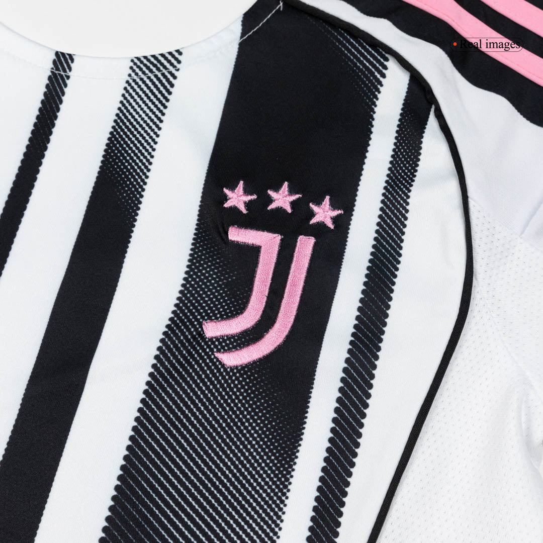 Juventus Tröja 2025/26 Hemma Black&White Dam