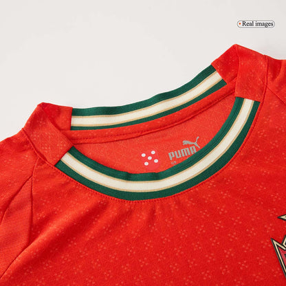 Portugal Hemma Fotbollströjor 2025 Autentisk