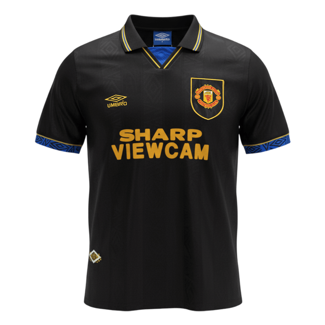 Manchester United Bortatröja 1993/94 Retro
 Svart