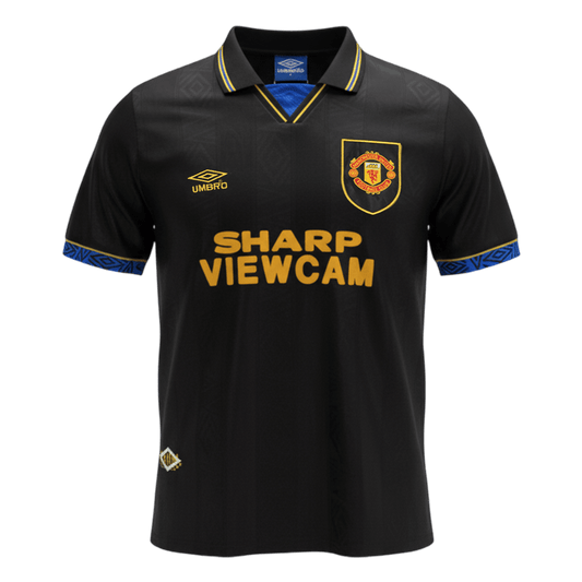Manchester United Bortatröja 1993/94 Retro
 Svart