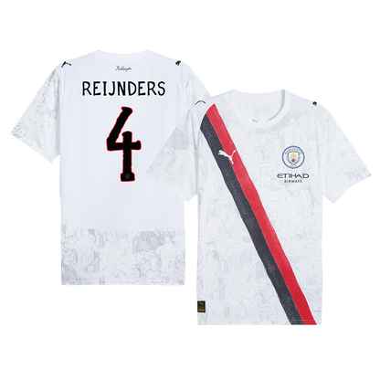 Manchester City Tröja REIJNDERS #4 2025/26 Vit